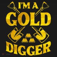 I M A Gold Digger Money Lifestyle Mousepad thumb 1