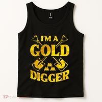 I M A Gold Digger Money Lifestyle Tank Top thumb 2