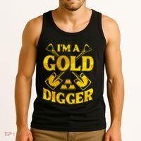 I M A Gold Digger Money Lifestyle Tank Top thumb 3