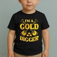 I M A Gold Digger Money Lifestyle Toddler T-Shirt thumb 2