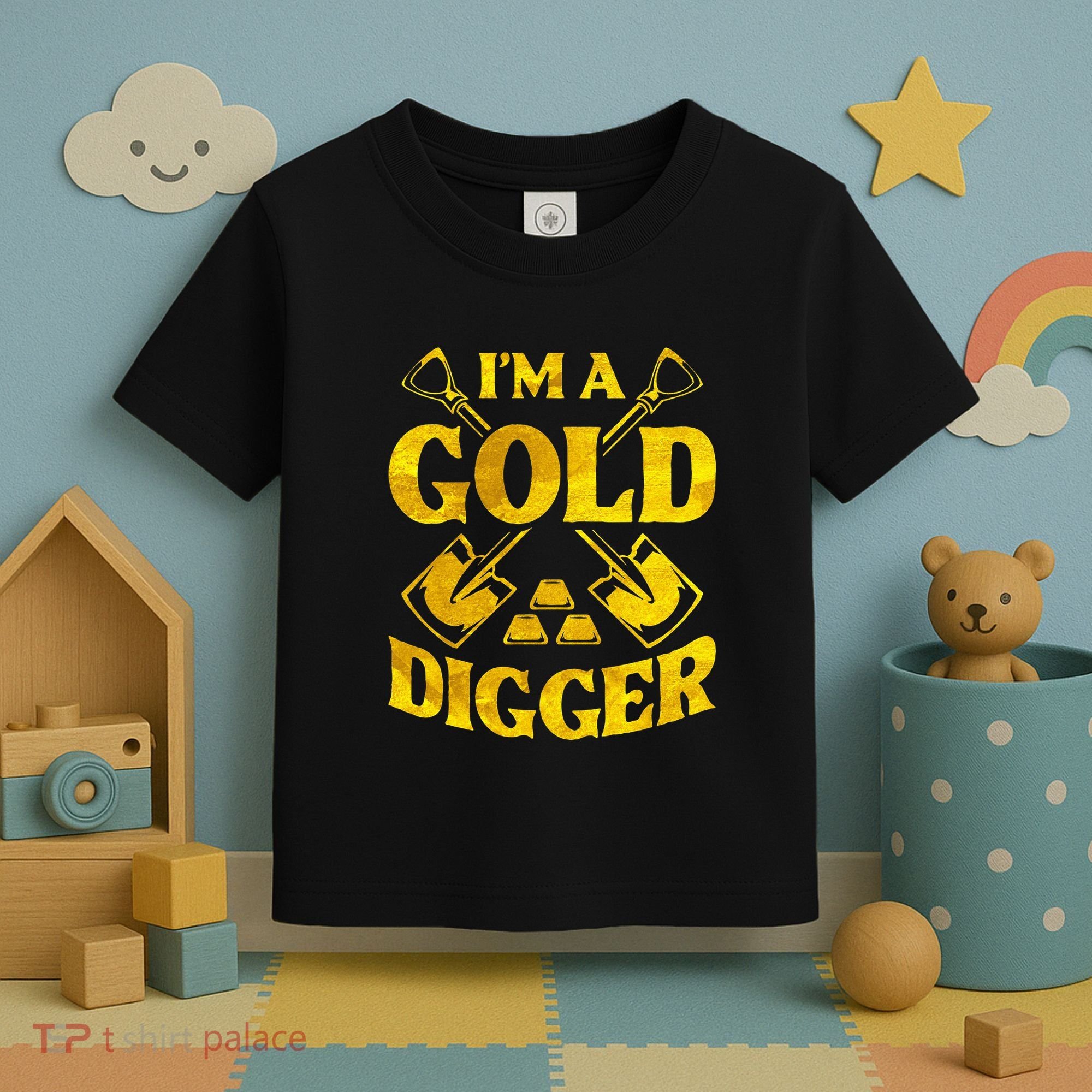 I M A Gold Digger Money Lifestyle Toddler T-Shirt