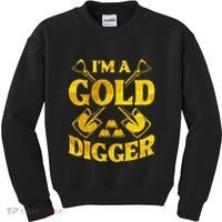 I M A Gold Digger Money Lifestyle Kids Sweatshirt thumb 0