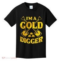 I M A Gold Digger Money Lifestyle Kids T-Shirt thumb 0