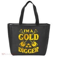 I M A Gold Digger Money Lifestyle Tote Bag thumb 0