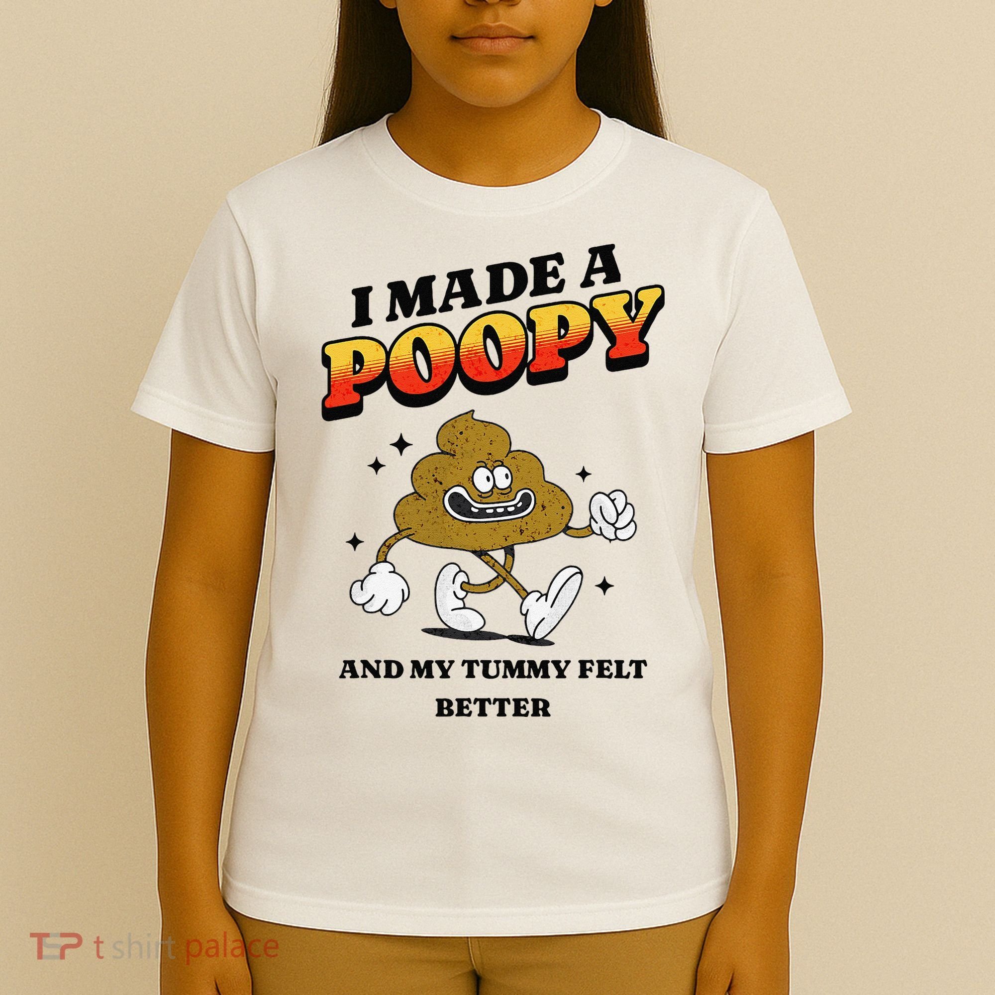 I Made A Poopy And My Tummy Felt Better Humor Meme T-Shirt