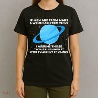 If Men Are From Mars And Women From Venus Out Of Uranus T-Shirt thumb 4
