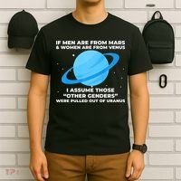 If Men Are From Mars And Women From Venus Out Of Uranus T-Shirt thumb 6