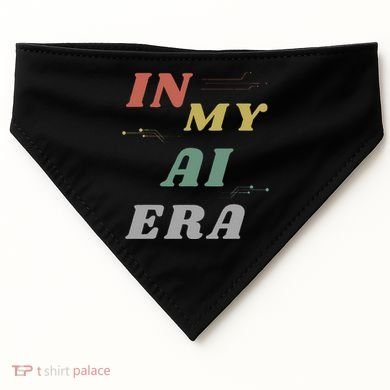 In My Ai Era Artificial Intelligence Network Ai Engineer Era USA-Made Doggie Bandana