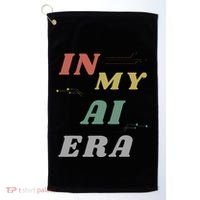 In My Ai Era Artificial Intelligence Network Ai Engineer Era Golf Towel thumb 0