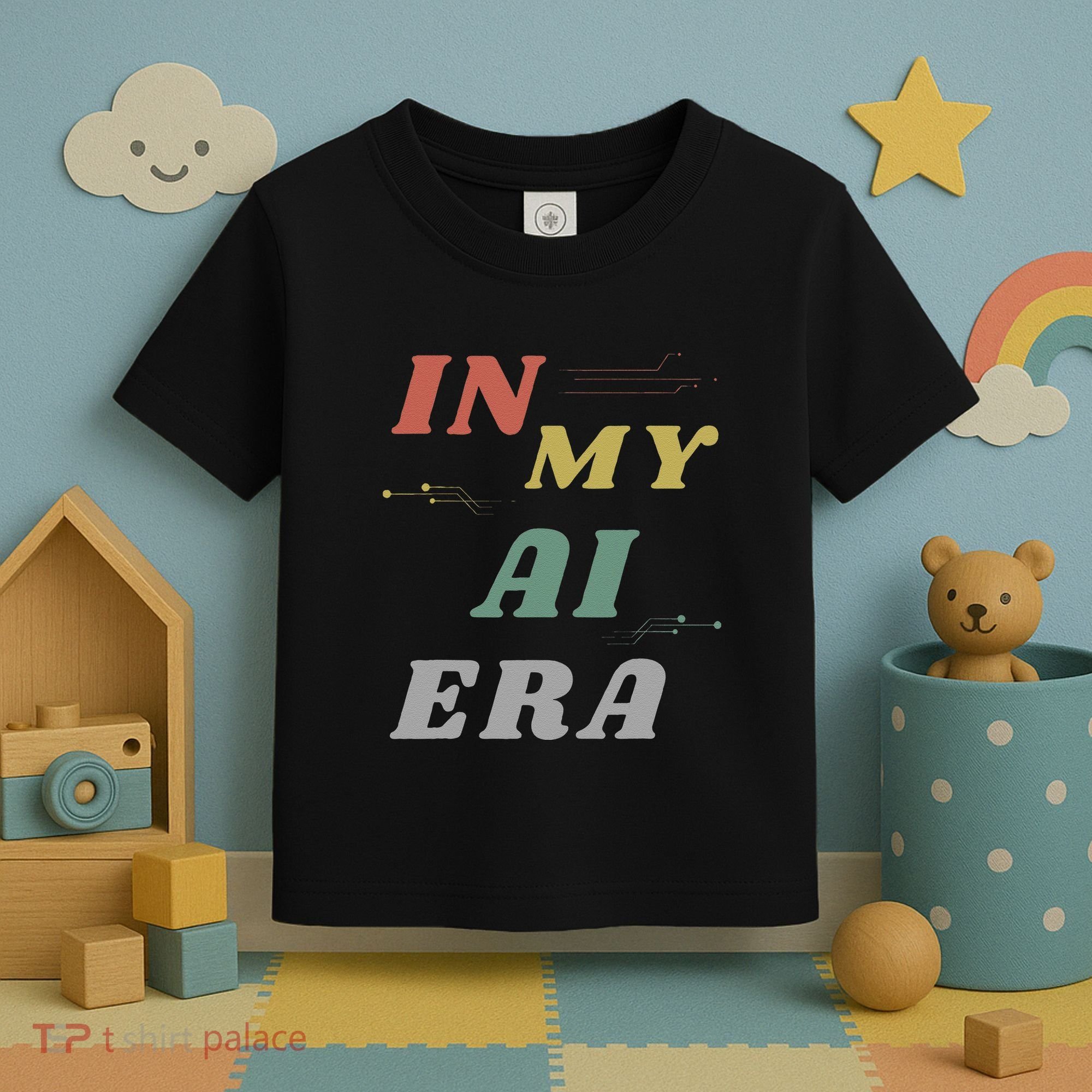 In My Ai Era Artificial Intelligence Network Ai Engineer Era Toddler T-Shirt