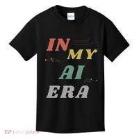In My Ai Era Artificial Intelligence Network Ai Engineer Era Kids T-Shirt thumb 0