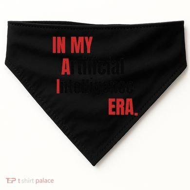 In My Artificial Intelligence Era It Network Ai Engineer Era USA-Made Doggie Bandana