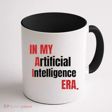 In My Artificial Intelligence Era It Network Ai Engineer Era Coffee Mug back