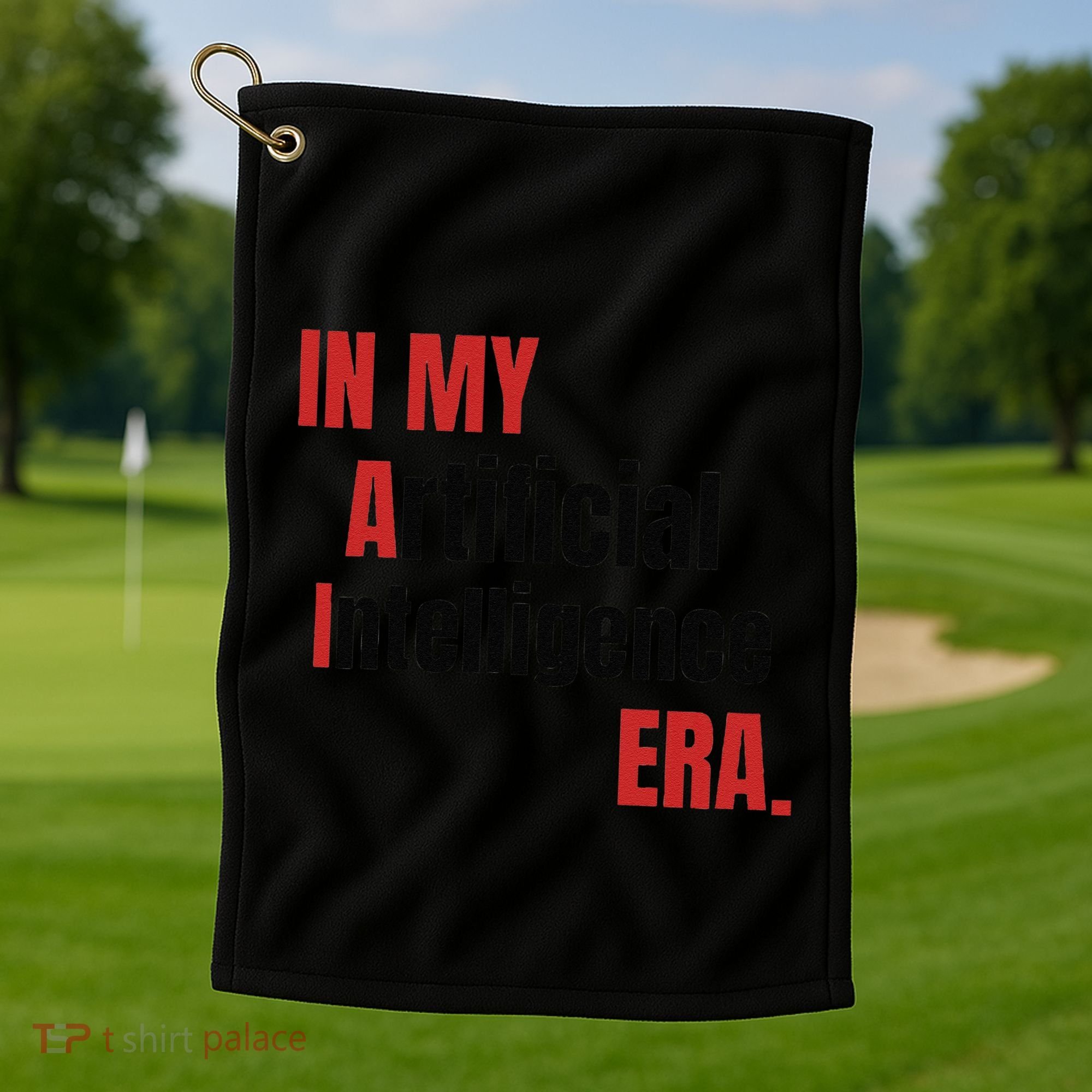In My Artificial Intelligence Era It Network Ai Engineer Era Golf Towel