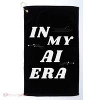 In My Ai Era Ai Engineer Era Artificial Intelligence Network Golf Towel thumb 0