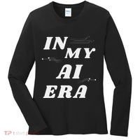 In My Ai Era Ai Engineer Era Artificial Intelligence Network Women's Long Sleeve Shirt thumb 0