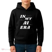 In My Ai Era Ai Engineer Era Artificial Intelligence Network Kids Hoodie thumb 4
