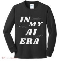 In My Ai Era Ai Engineer Era Artificial Intelligence Network Kids Long Sleeve Shirt thumb 0