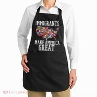 Immigrants Make America Great Gift Apron thumb 2