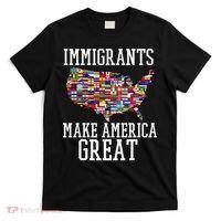 Immigrants Make America Great Gift T-Shirt thumb 0