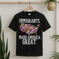 Immigrants Make America Great Gift T-Shirt thumb 2