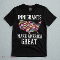 Immigrants Make America Great Gift T-Shirt thumb 5