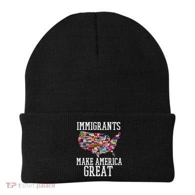 Immigrants Make America Great Gift Beanie