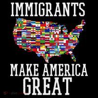 Immigrants Make America Great Gift Kids Long Sleeve Shirt thumb 2