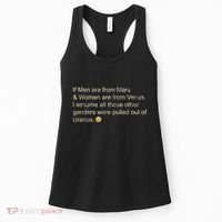 If Men Are From Mars And Women From Venus Out Of Uranus Women's Tank Top thumb 0