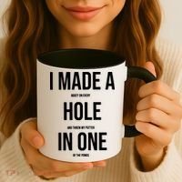 I Made A Hole In One Golf Coffee Mug thumb 3