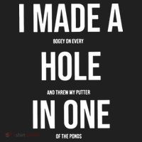 I Made A Hole In One Golf Tumbler thumb 3