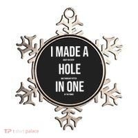 I Made A Hole In One Golf Ornament thumb 0