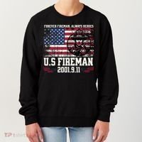 In Memory And Honor Of Firefighters Remembering 911 Women's Sweatshirt thumb 0