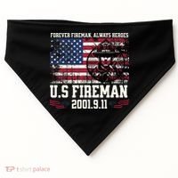 In Memory And Honor Of Firefighters Remembering 911 USA-Made Doggie Bandana thumb 0