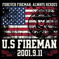 In Memory And Honor Of Firefighters Remembering 911 Bucket Hat thumb 4