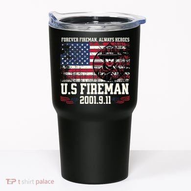 In Memory And Honor Of Firefighters Remembering 911 Tumbler