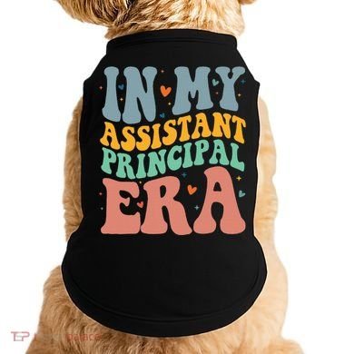 In My Assistant Principal Era Groovy Doggie Tank