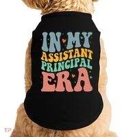 In My Assistant Principal Era Groovy Doggie Tank thumb 0