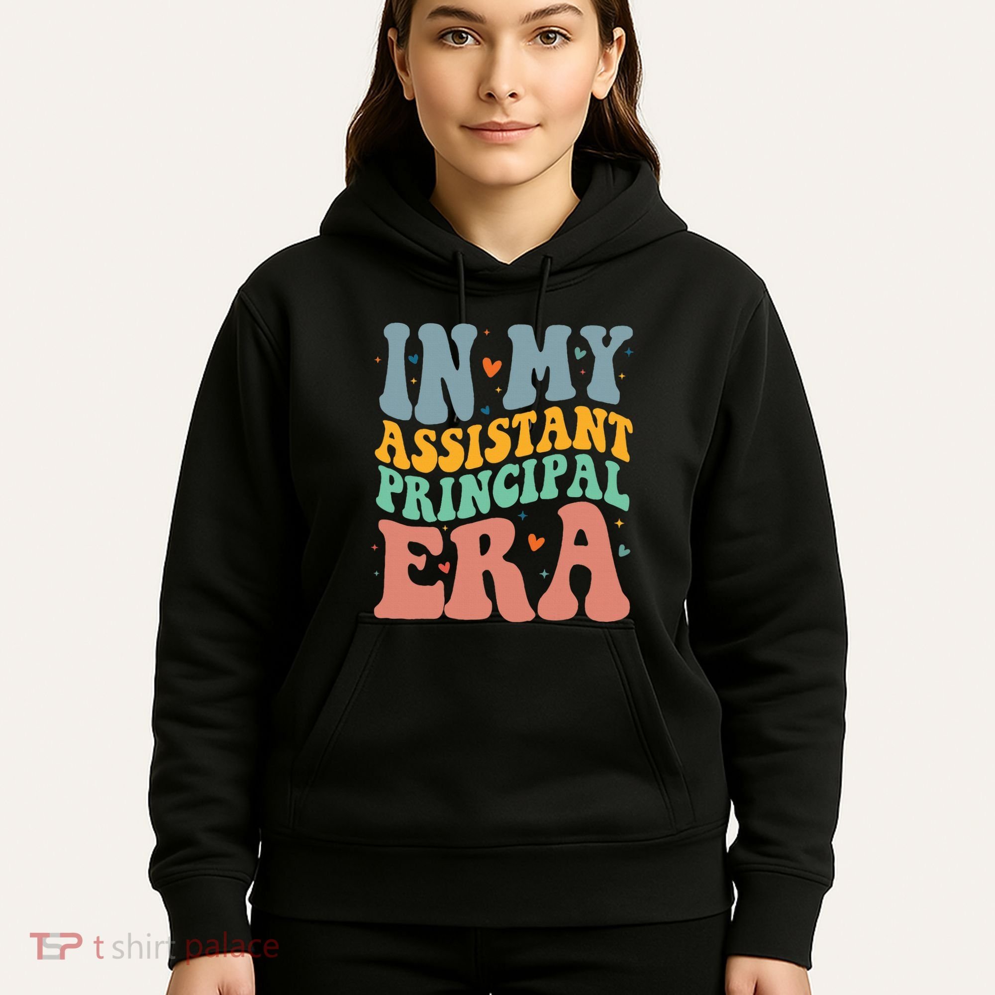 In My Assistant Principal Era Groovy Hoodie