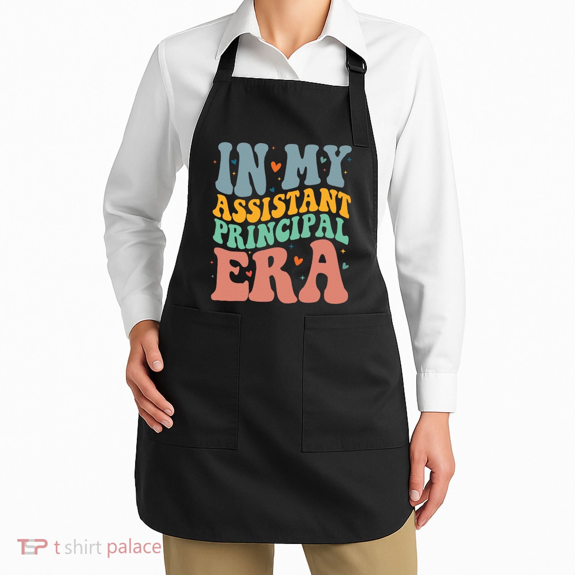 In My Assistant Principal Era Groovy Apron