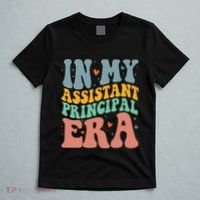 In My Assistant Principal Era Groovy T-Shirt thumb 5