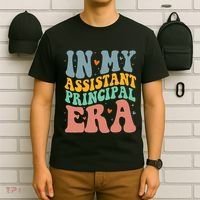 In My Assistant Principal Era Groovy T-Shirt thumb 6