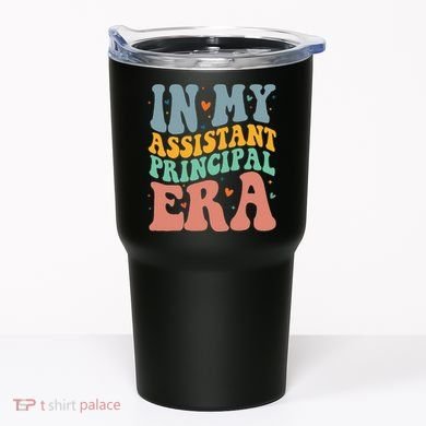 In My Assistant Principal Era Groovy Tumbler