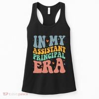 In My Assistant Principal Era Groovy Women's Tank Top thumb 0