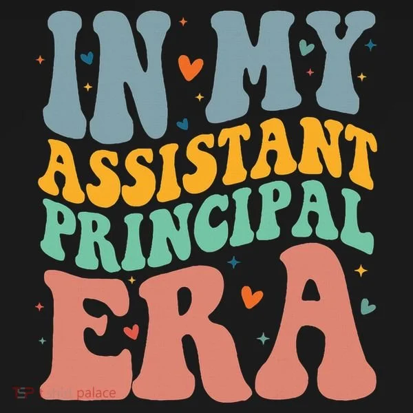 In My Assistant Principal Era Groovy Toddler Hoodie