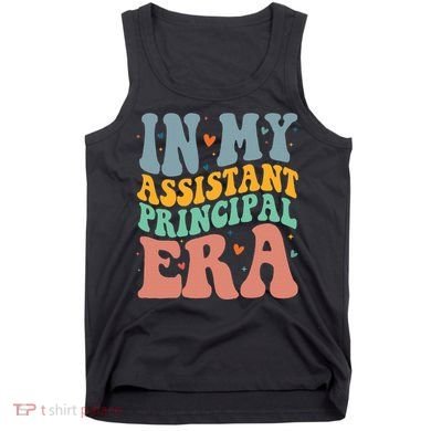 In My Assistant Principal Era Groovy Tank Top