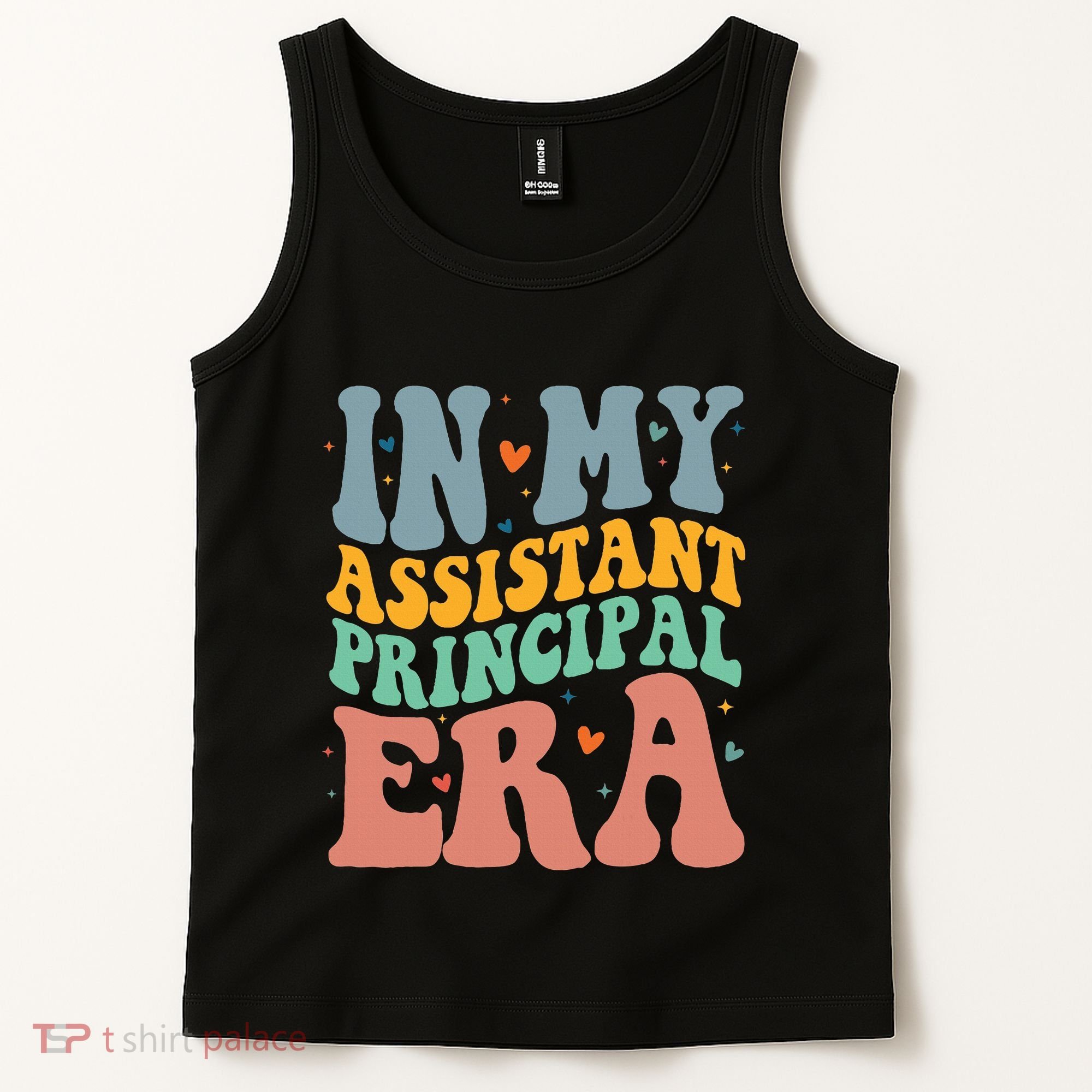 In My Assistant Principal Era Groovy Tank Top