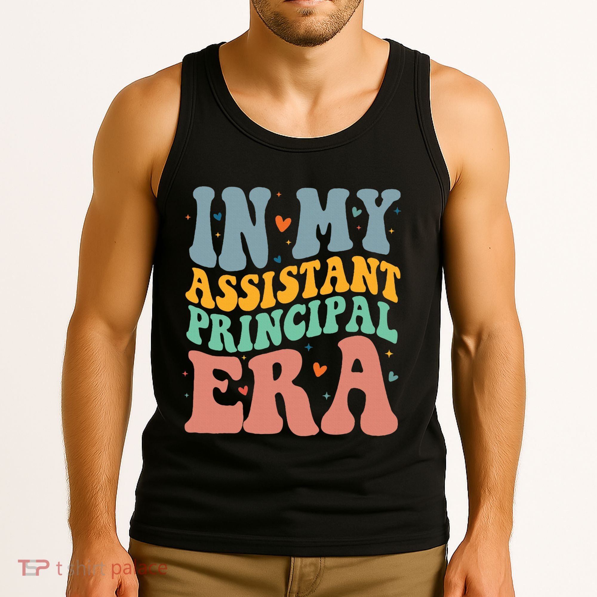 In My Assistant Principal Era Groovy Tank Top