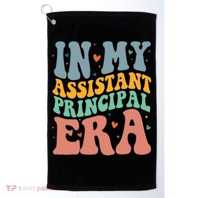 In My Assistant Principal Era Groovy Golf Towel