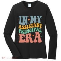 In My Assistant Principal Era Groovy Women's Long Sleeve Shirt thumb 0